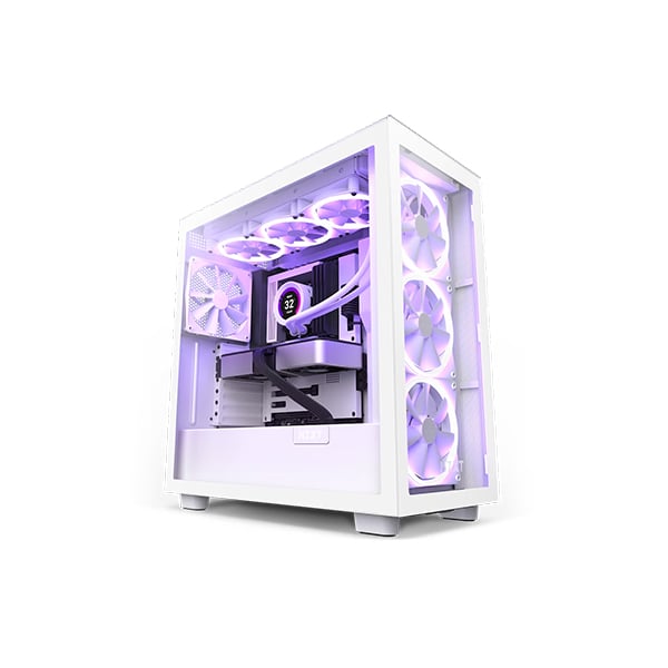 NZXT H7 Elite Compact RGB ATX Mid Tower Case