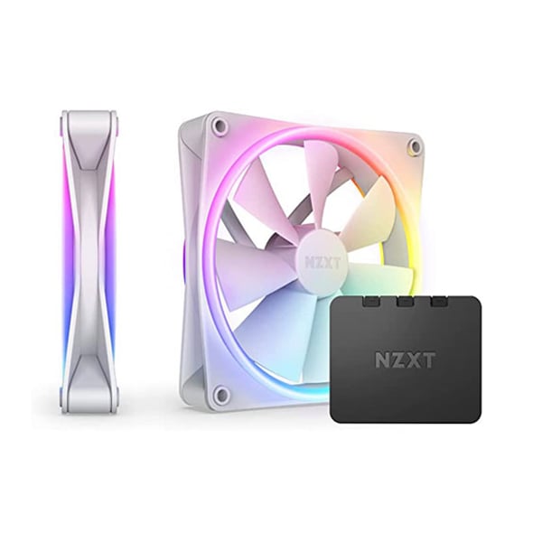 NZXT F120 RGB DUO Twin Pack Fan with Controller
