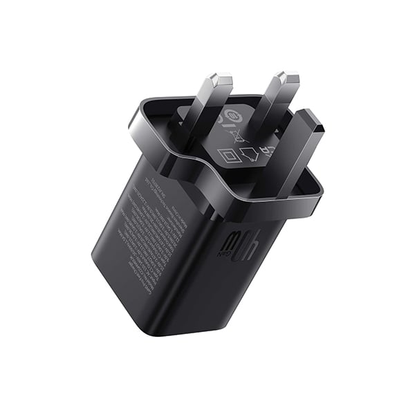 Baseus GaN5 Pro 40W C+C Dual Output UK 3 Pin Fast Charger