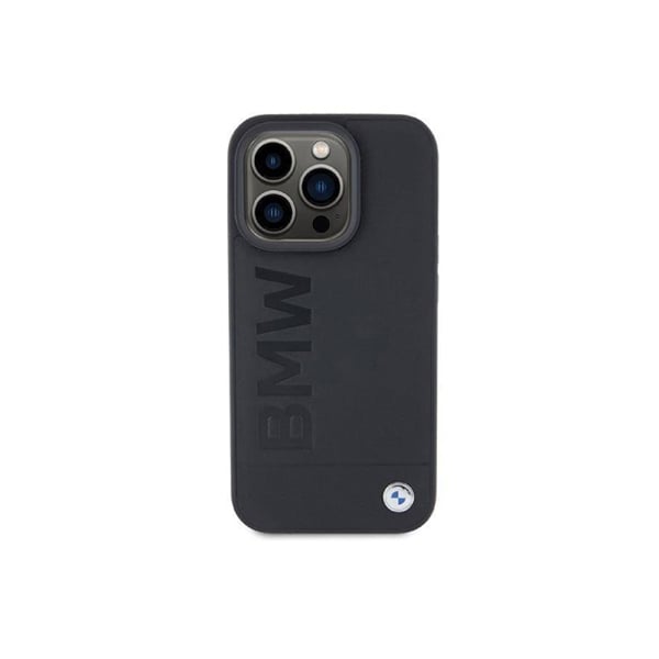 BMW Leather Hot Stamp Case for iPhone 15 Pro Max