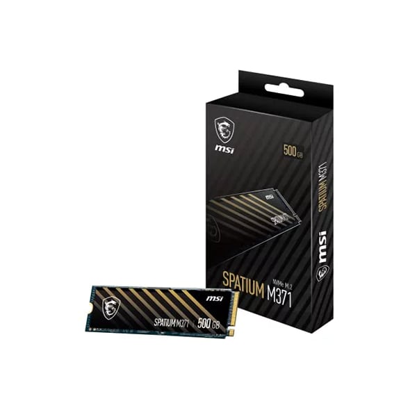 MSI Spatium M371 500GB NVMe M.2 Solid State Drive