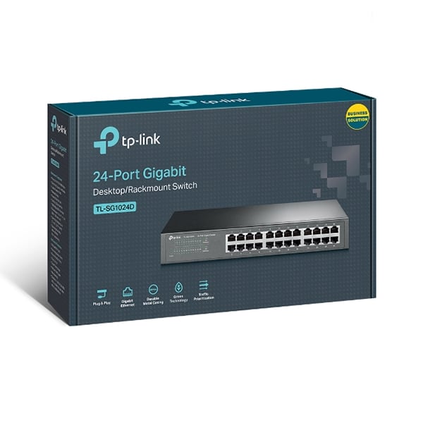 TP-Link TL-SG1024D 24 Gigabit Ports Desktop Switch