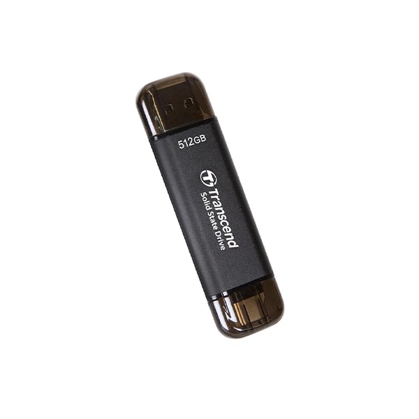 Transcend ESD310C 512GB USB-C + USB-A Portable SSD