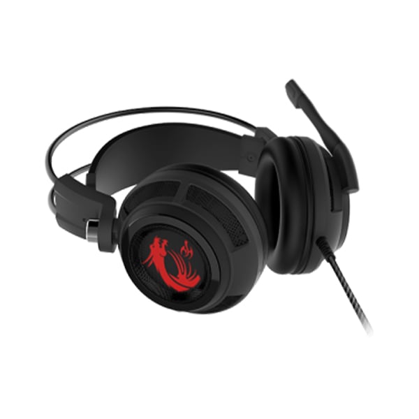 MSI DS502 Over Ear Gaming Headset with Microphone
