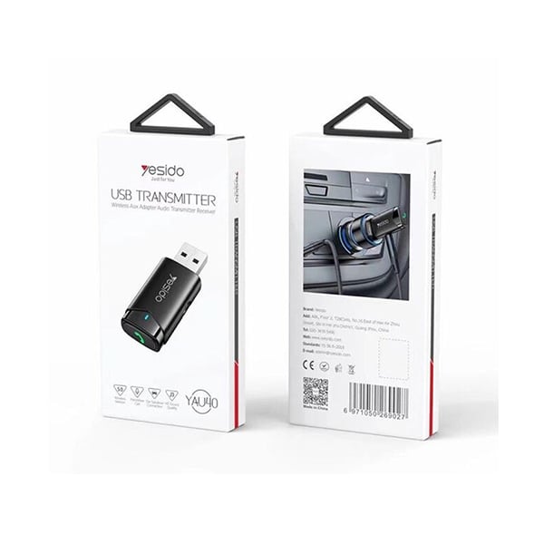 Yesido YAU40 Bluetooth 5.0 Wireless Aux Car Receiver