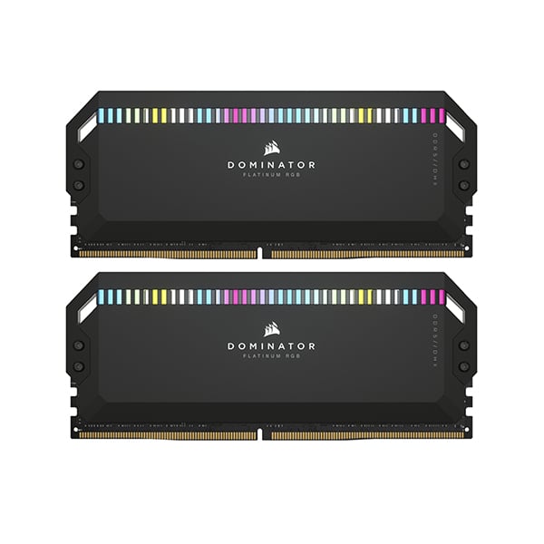 Corsair Dominator Platinum RGB 32GB 2X16GB DDR5 6200MHz C40 Memory Desktop RAM