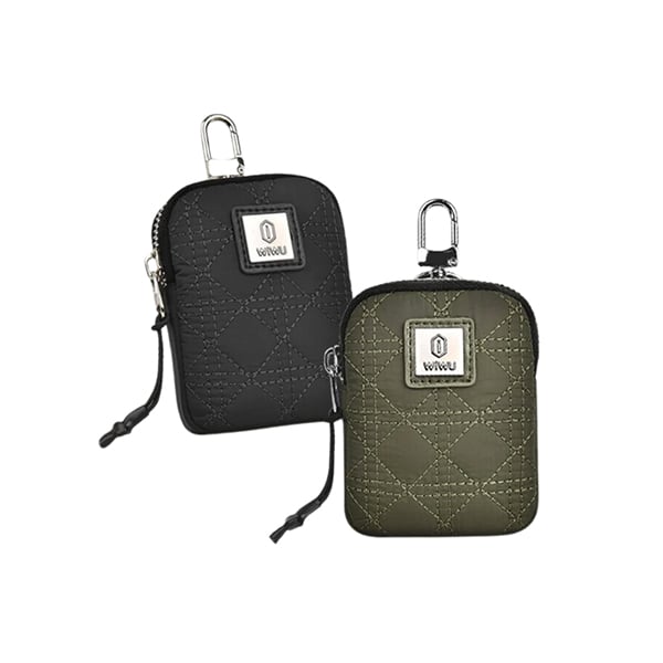 WiWU Q-Pouch Soft Nylon with Portable Hook Storage Bag