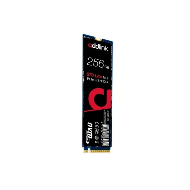 Addlink S70 Lite 256GB PCIe GEN3X4 M.2 NVMe SSD