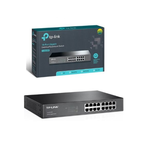 TP-Link TL-SG1016D Gigabit Desktop Switch