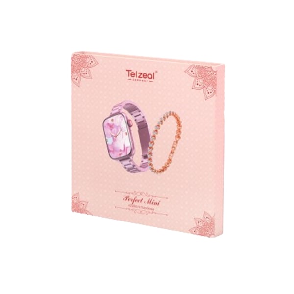 Telzeal Perfect Mini Ladies Smart Watch With Diamond Bracelet