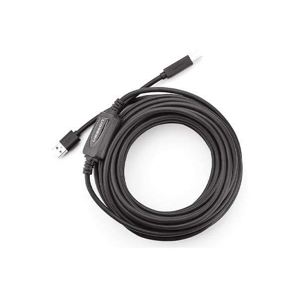 UGREEN 10362 USB-A Male to USB-B Male Active Printer Cable