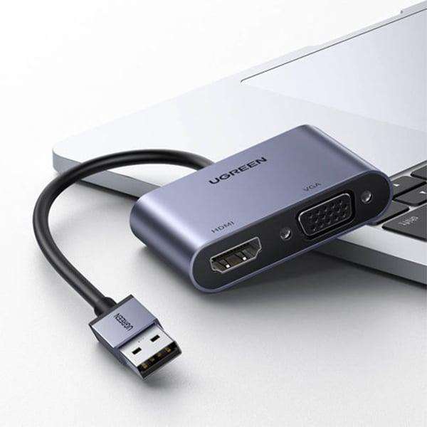 UGREEN 20518 USB 3.0 to HDMI and VGA Converter