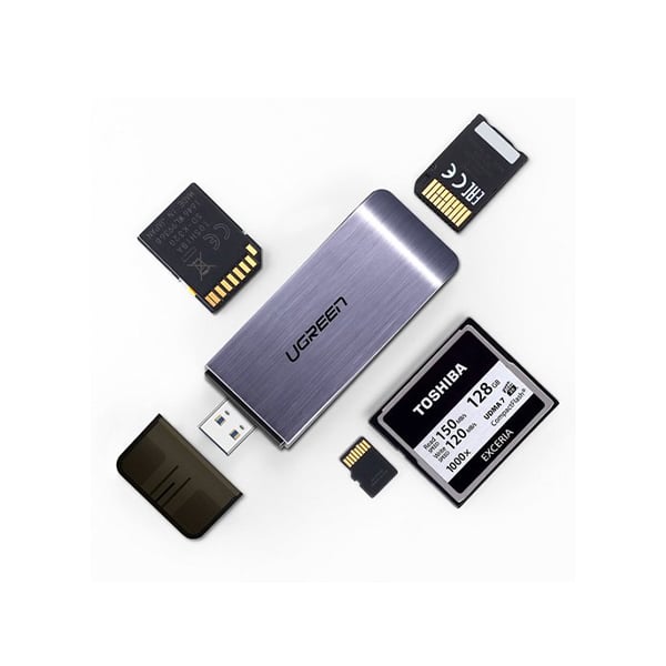 UGREEN 50541 USB 3.0 to TF/SD/CF/MS 4-in-1 Multi Card Reader
