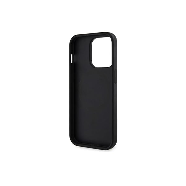 Guess PU G Cube MagSafe Leather Hard Case for iPhone 15 Pro