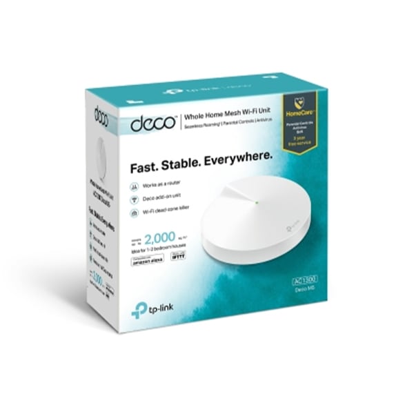 TP-Link Deco M5 AC1300 Whole Home Mesh Wi-Fi System - 1 Pack