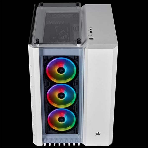 Corsair Crystal Series 680X RGB Tempered Glass White Edition ATX Gaming Case