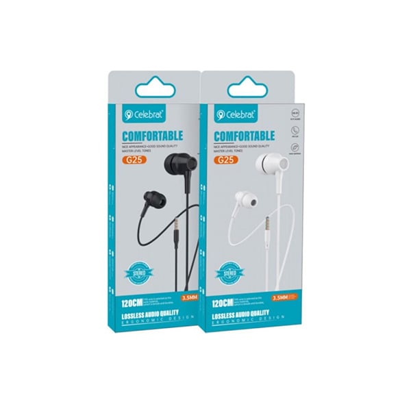 Celebrat G25 Stereo Earphones