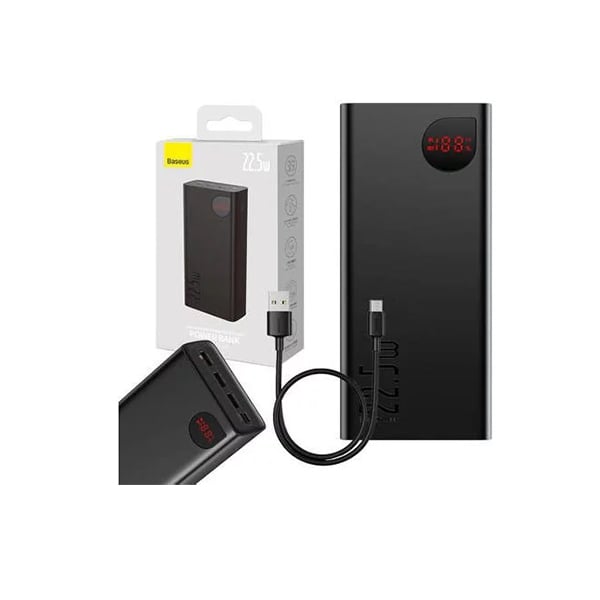 Baseus Adaman Metal Digital Display 22.5W Quick Charge 40000mAh Power Bank