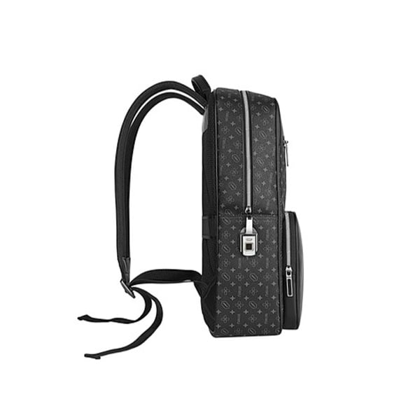 WiWU Luxurious PVC Master Anti-Theft Fingerprint Lock Backpack