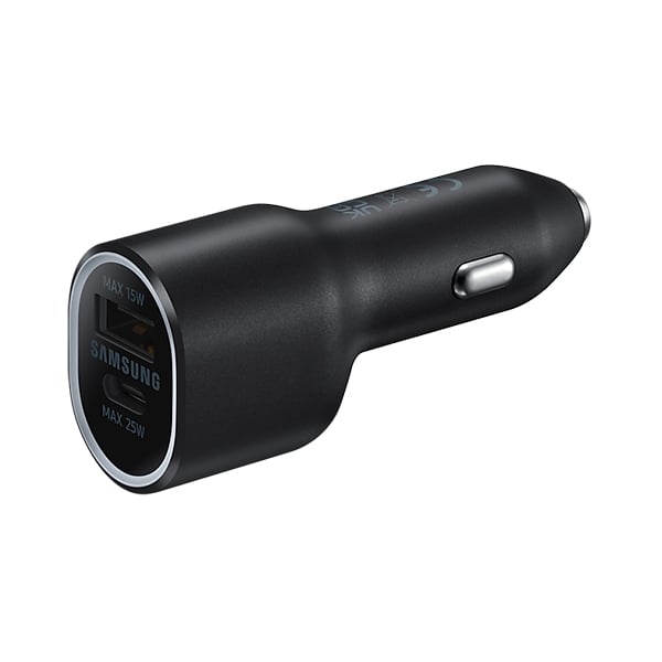 Samsung 25W + 15W Super Fast Dual Car Charger