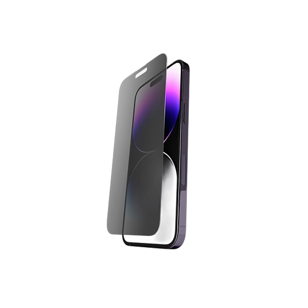 JC COMM Privacy Tempered Glass Screen Protector for iPhone 14 Pro