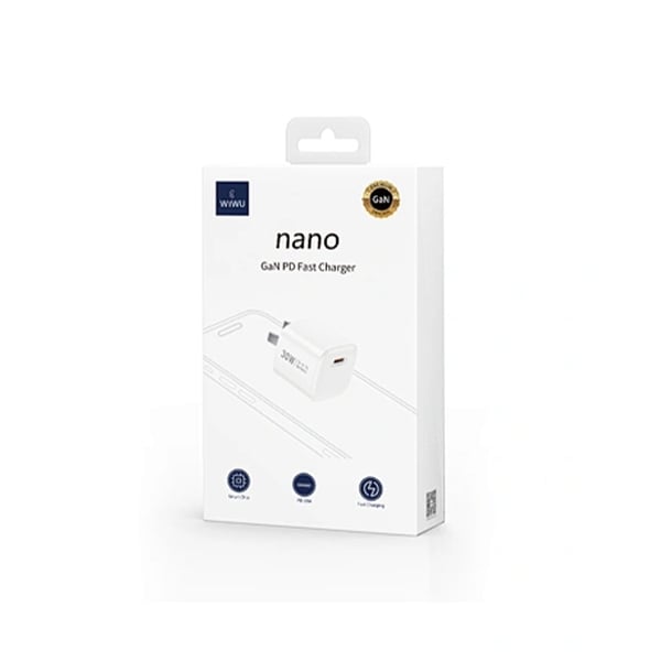 WiWU 30W Nano USB-C GaN PD Fast Charger
