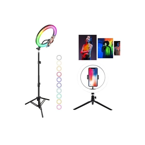 Mj26 Rgb Led Soft Ring Light