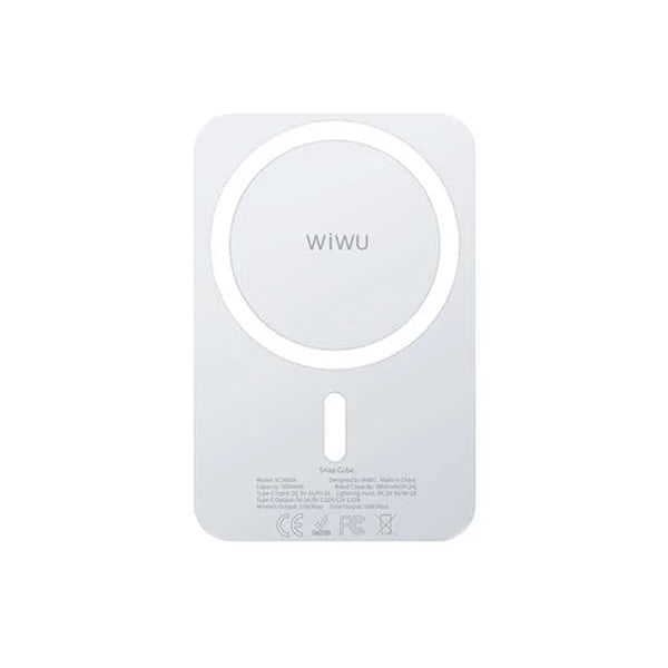 WiWU Snap Cube 15W 5000mAh Magnetic Wireless Power Bank