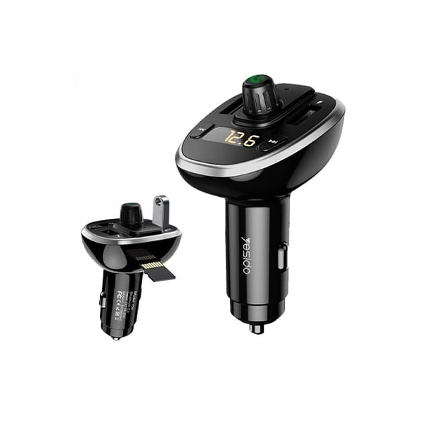 Yesido Y39 Universal Car Charger with FM Transmitter