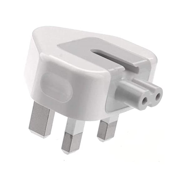 UK 3 Pin Power Plug Duckhead Replacement for Apple Adapters
