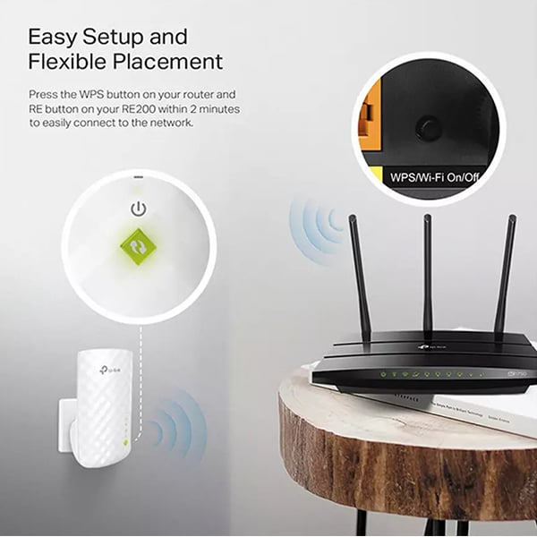 TP-LINK AC750 Wireless Range Extender