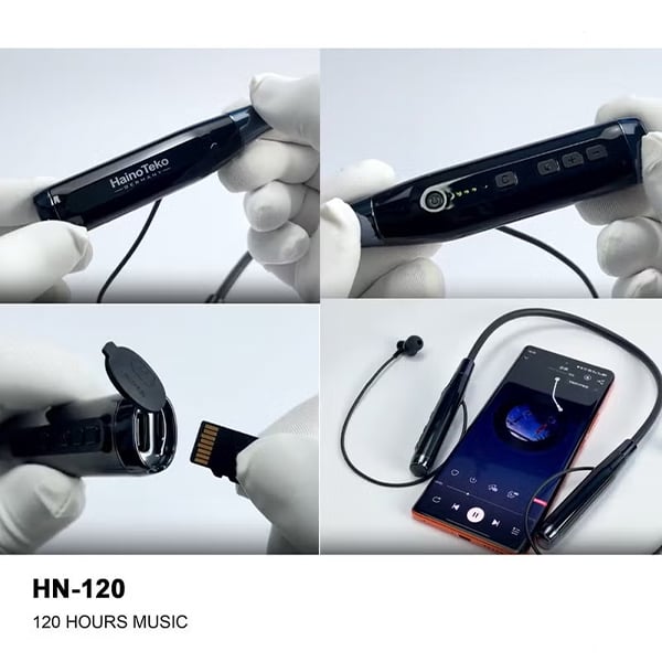 Haino Teko HN-120 Wireless Bluetooth Neckband Earphone
