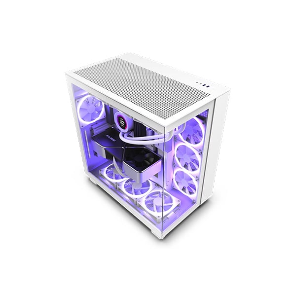 NZXT H9 Flow Dual Chamber ATX Mid Tower Case