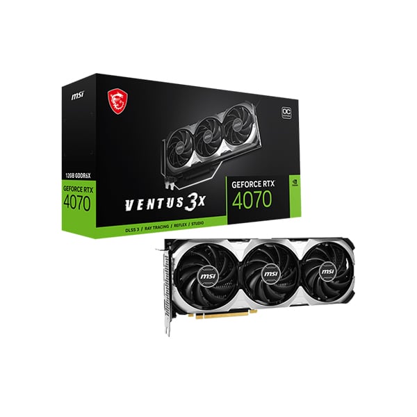 MSI GeForce RTX 4060 Ti Ventus 3X 8G OC Graphics Card