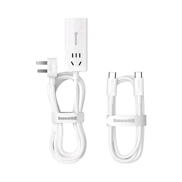 Baseus GaN3 Pro CN 3 Pin AC+2U+2C 65W Desktop Powerstrip