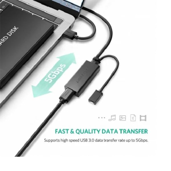 UGREEN 20827 USB 3.0 Extension With 10M Repeater Cable