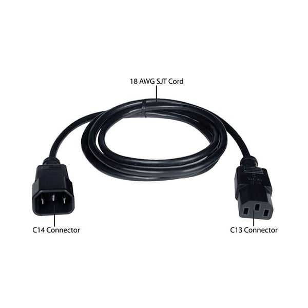 PDU C13 to C14 10A 250V Power Cord