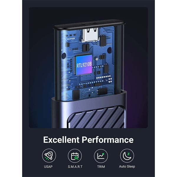 UGREEN 15511 M.2 NVMe Sata SSD Enclosure