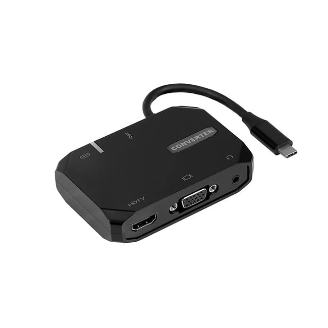 5 in 1 Type-C to HDTV Multifunction Adapter