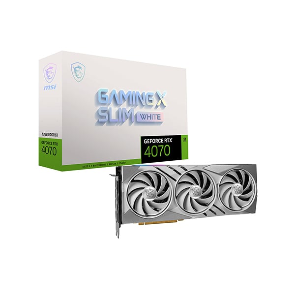 MSI GeForce RTX 4070 Ti Gaming X Slim 12G Graphics Card