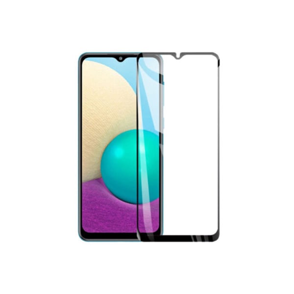 Samsung Galaxy A02 Full Glue Tempered Glass Screen Protector