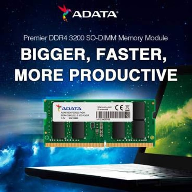 ADATA AD4S320038G22-RGN 8GB DDR4 SO-DIMM RAM