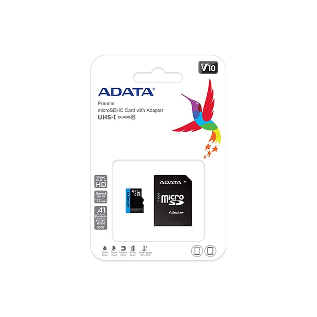 ADATA Premier MicroSD HC Class 10 64GB Memory Card