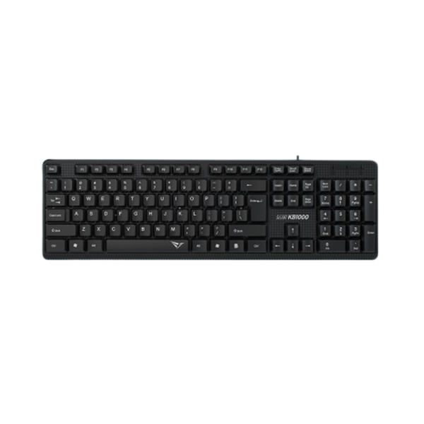 Alcatroz KB1000 Silent Multimedia USB Wired Keyboard