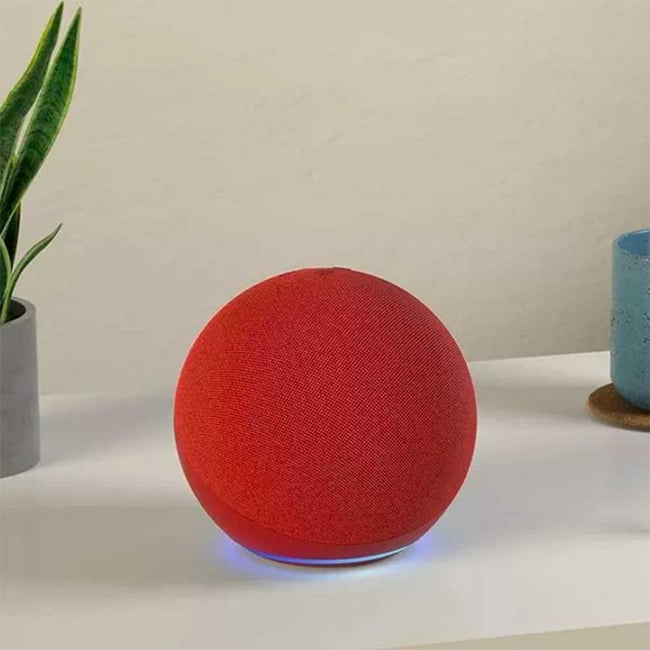 Amazon Echo Dot Red 4th Generation