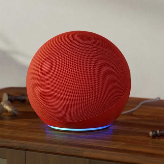 Amazon Echo Dot Red 4th Generation