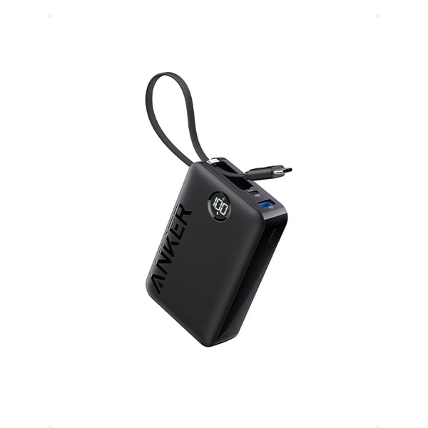 Anker A1647 20000mAh 22.5W Power Bank with Built-in Type-C Cable