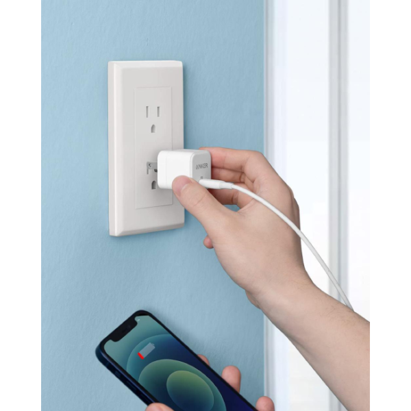 Anker A2149 PowerPort III 20W UK 3 Pin Cube Charger