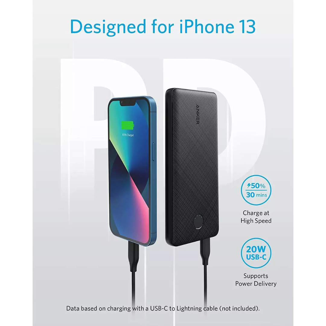 Anker 523 PowerCore 10000mAh Power Bank 10K
