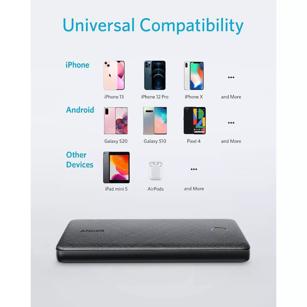 Anker 523 PowerCore 10000mAh Power Bank 10K